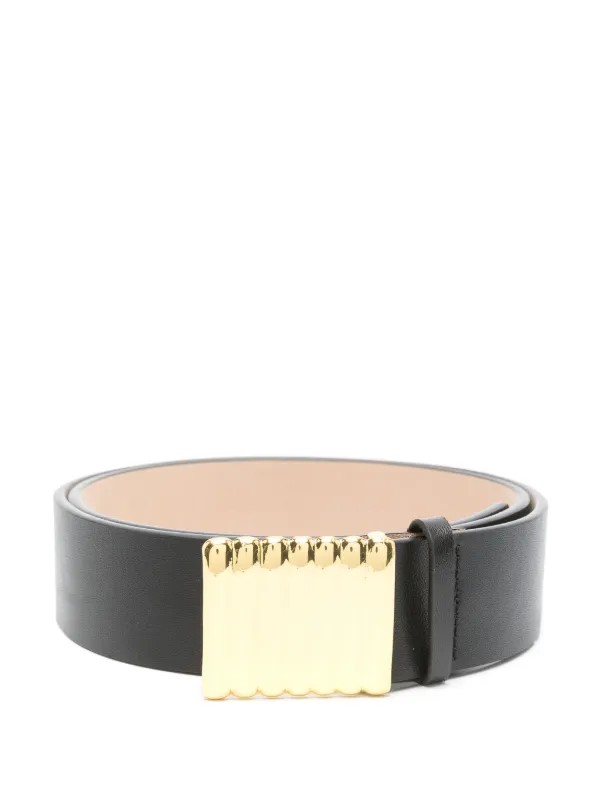 Heaven Mayhem Heaven Belt Heaven Mayhem Bean Buckle Leather Belt | Neiman Marcus main image 4