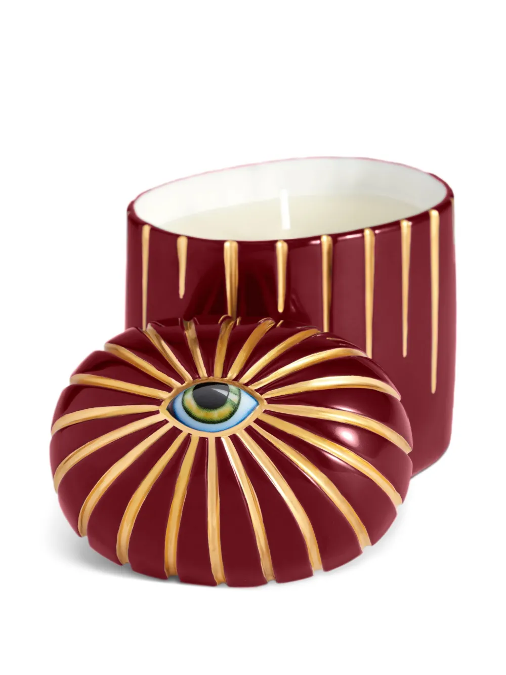  L'objet Lito Candle (12cm X 10cm) - Red 