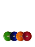 L'Objet Lito plates (set of four) - Green