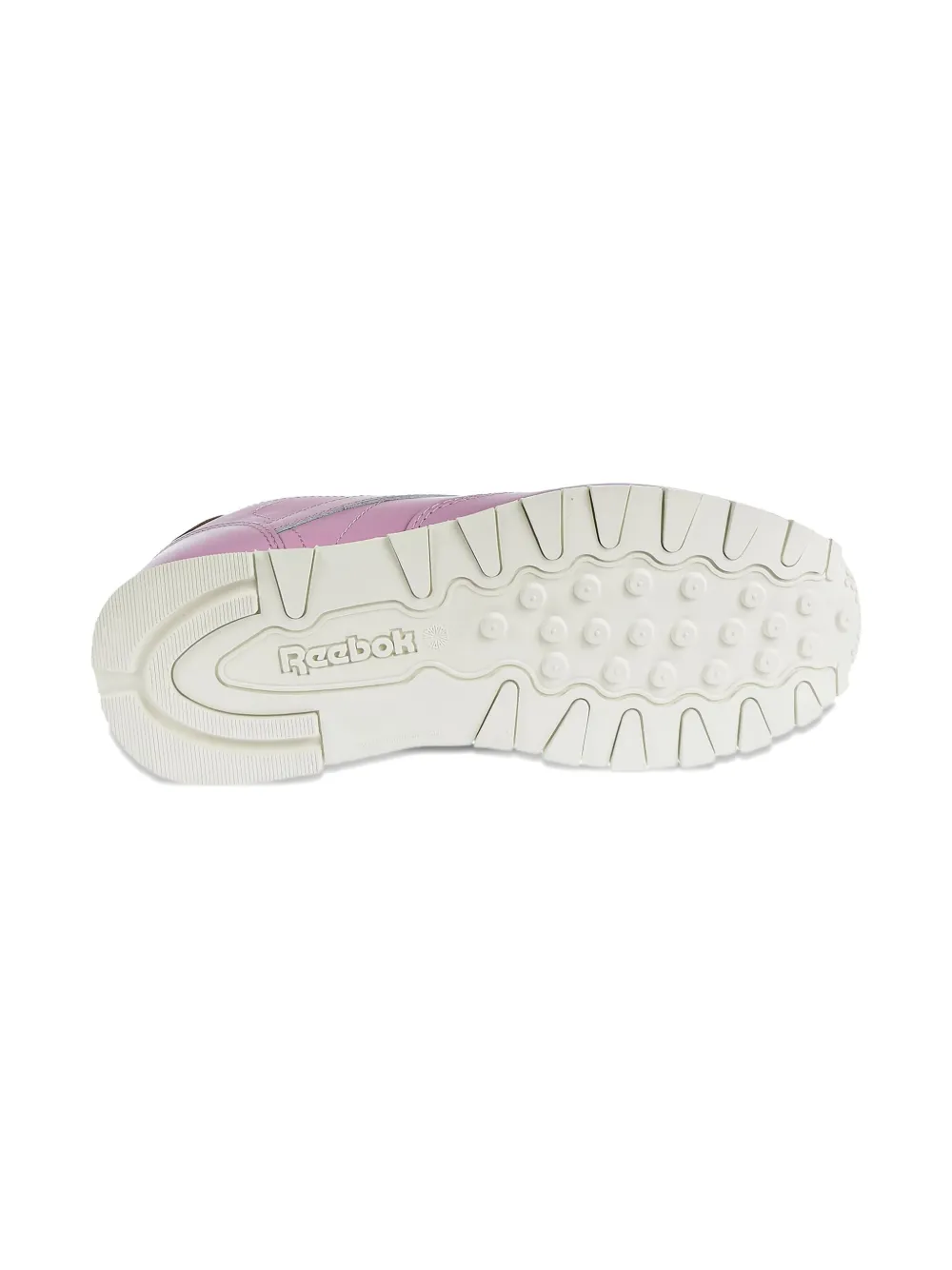 Reebok Kids Classic Leather GS metallic-detail leather sneakers Pink