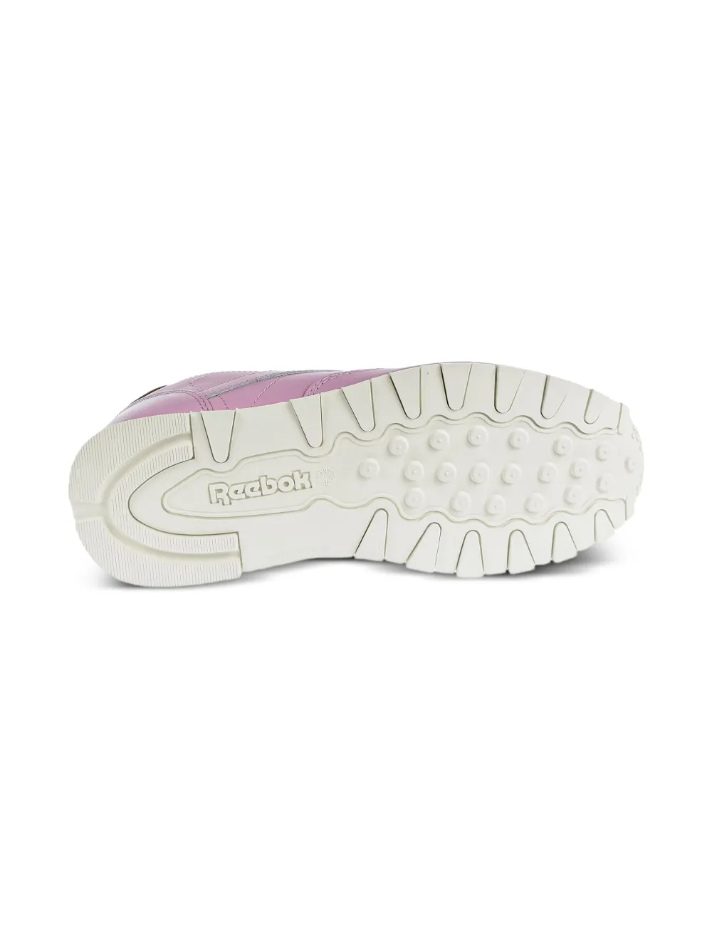 Reebok Kids Classic Leather GS metallic-detail leather sneakers Pink