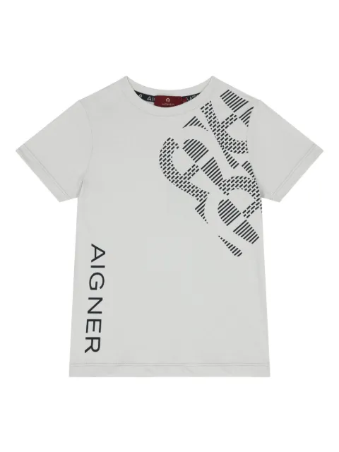 Aigner Kids logo t-shirt