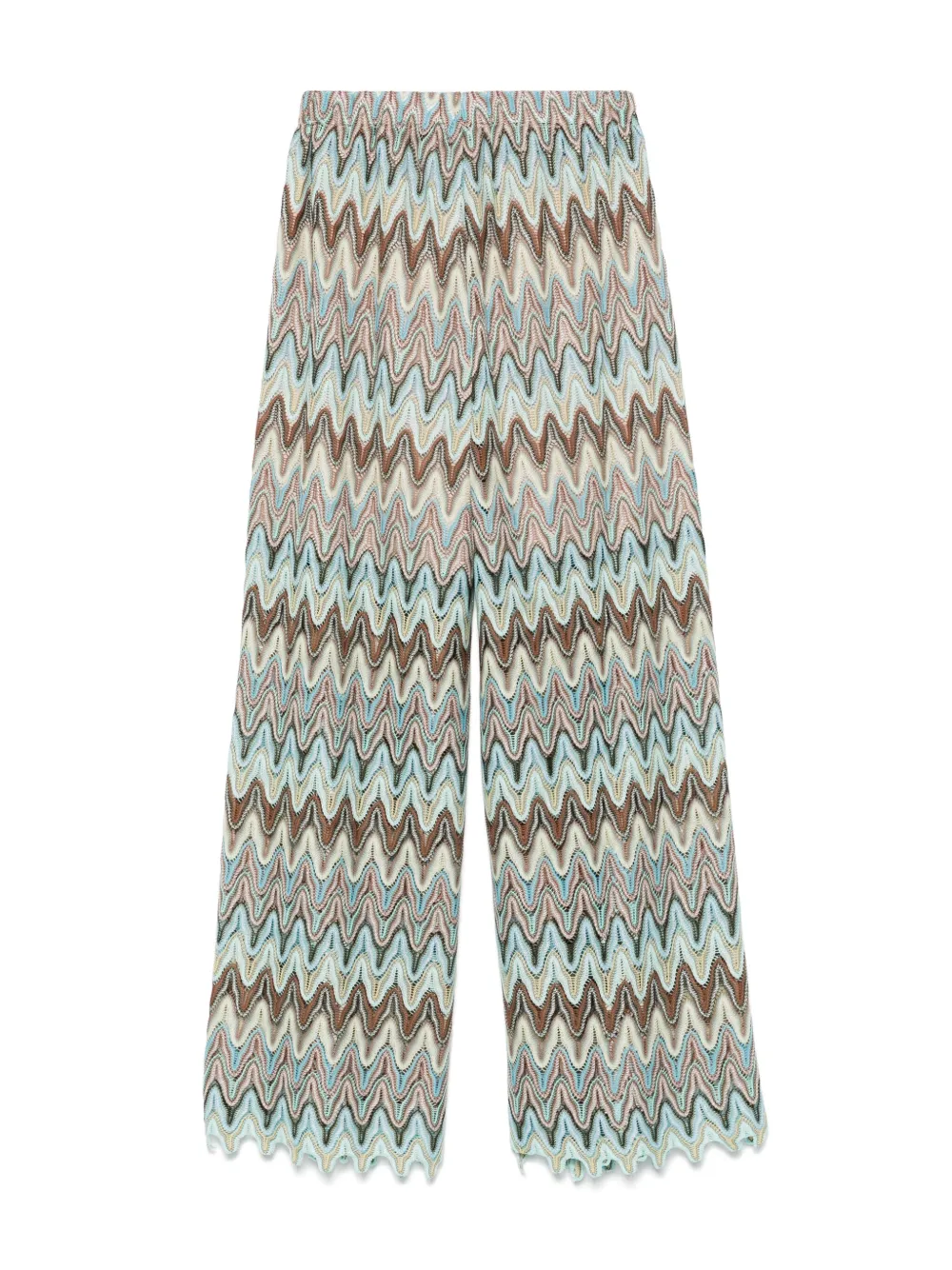 Miss Grant Kids wave-pattern trousers | Girls Casual Trousers | Image 2