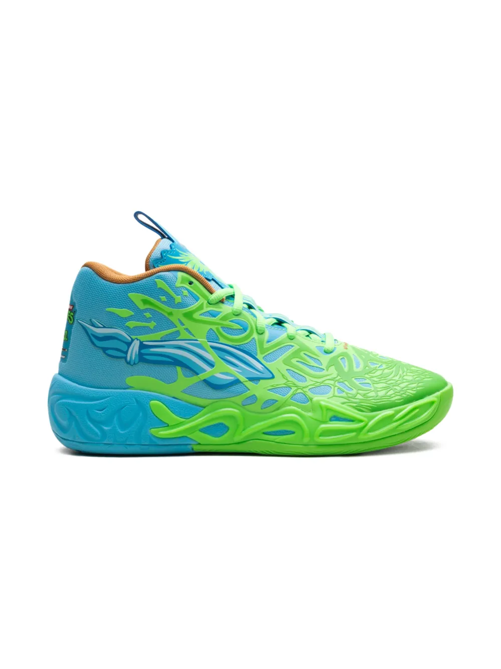 Puma Kids x LaMelo Ball x TMNT MB.04 "Leonardo & Michelangelo" sneakers - Blauw