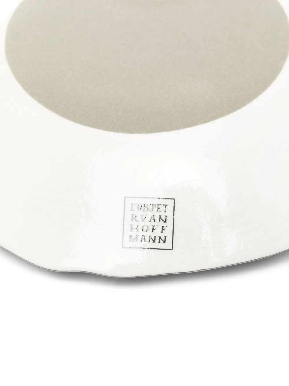 L'objet Ruan Hoffmann Plate (27 Cm) In Silver