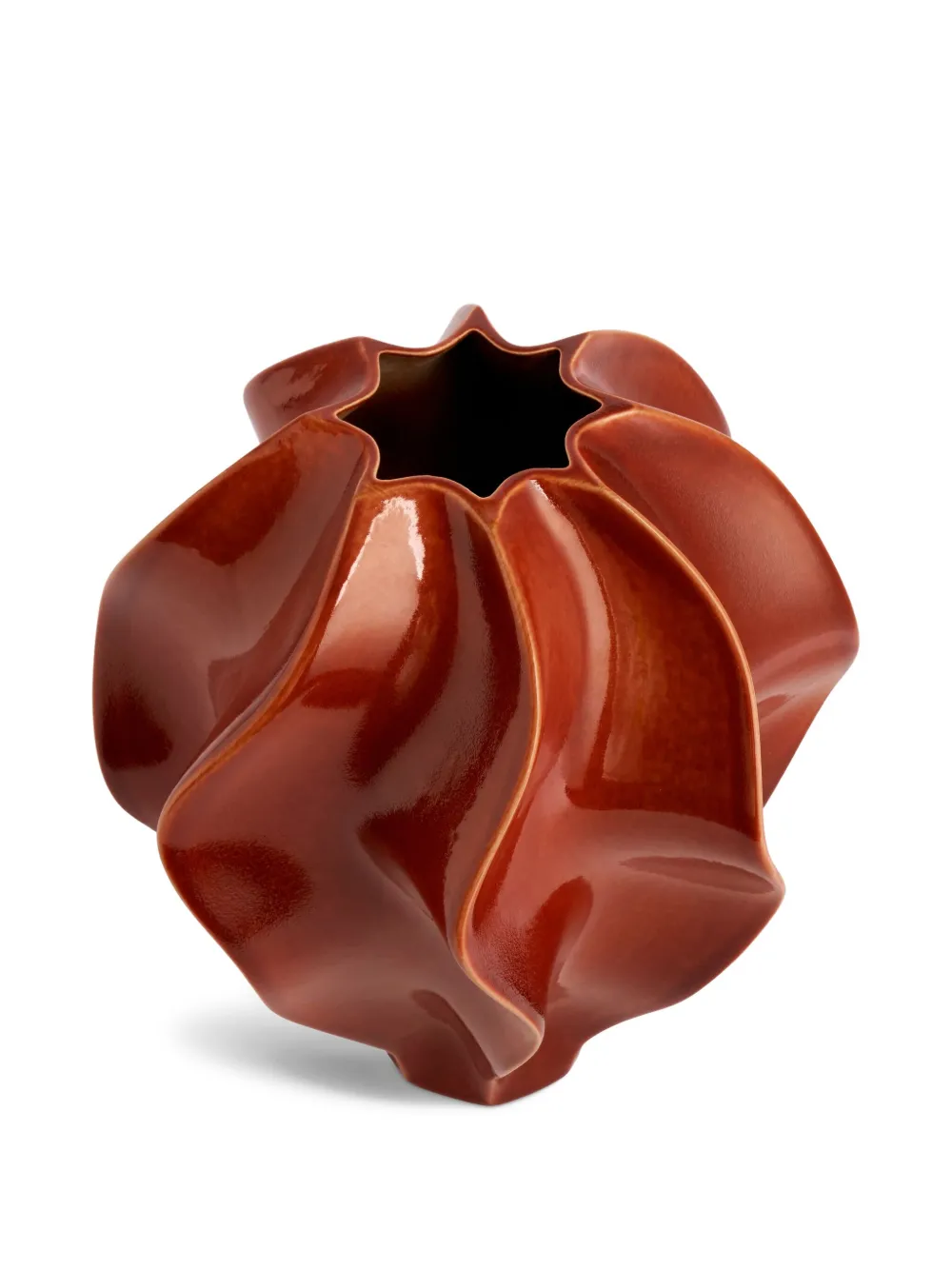 L'objet Medium Douro Vase In Red