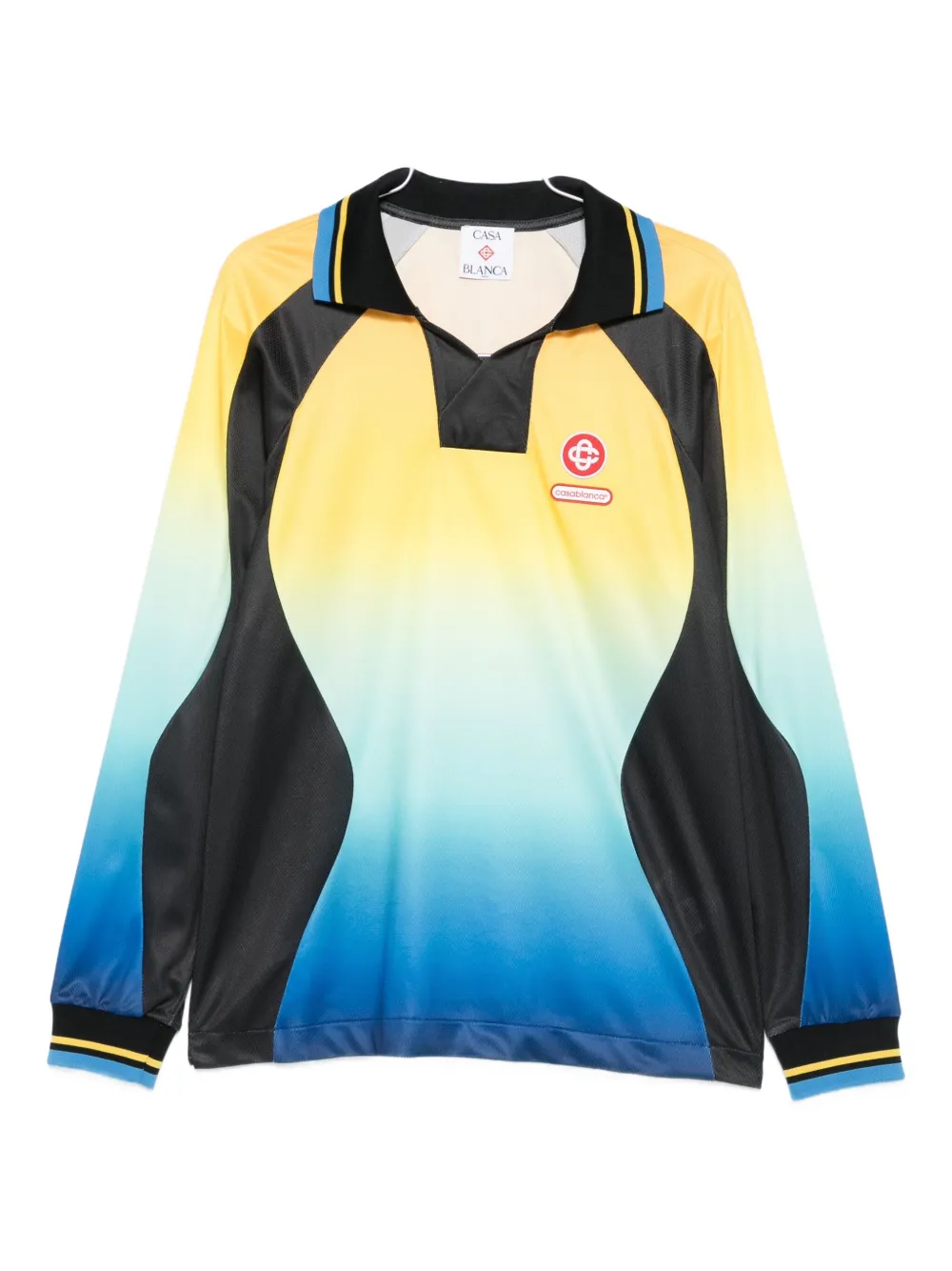 Casablanca Gradient-effect T-shirt In Multi