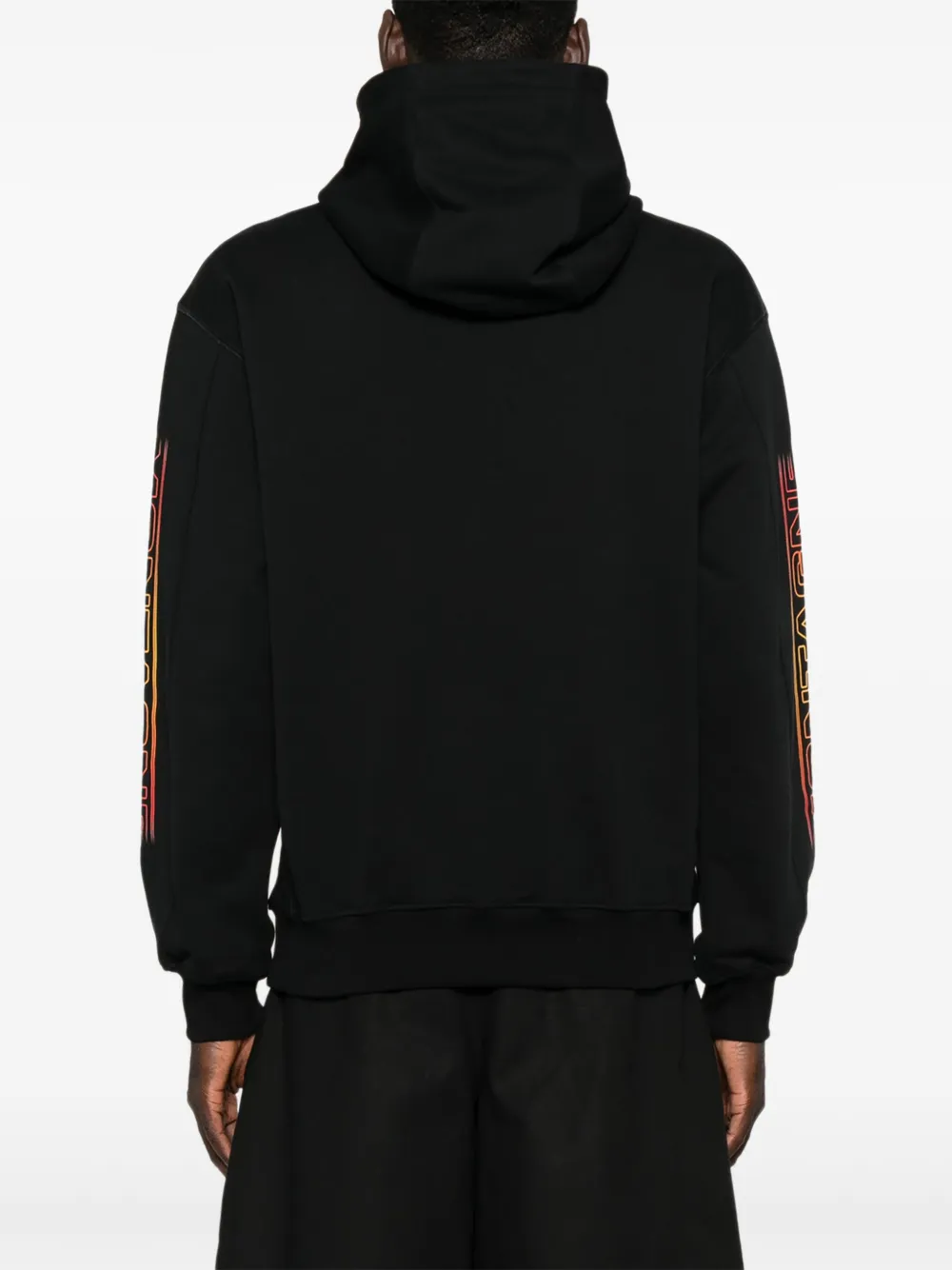 Casablanca Hoodie met logo Zwart