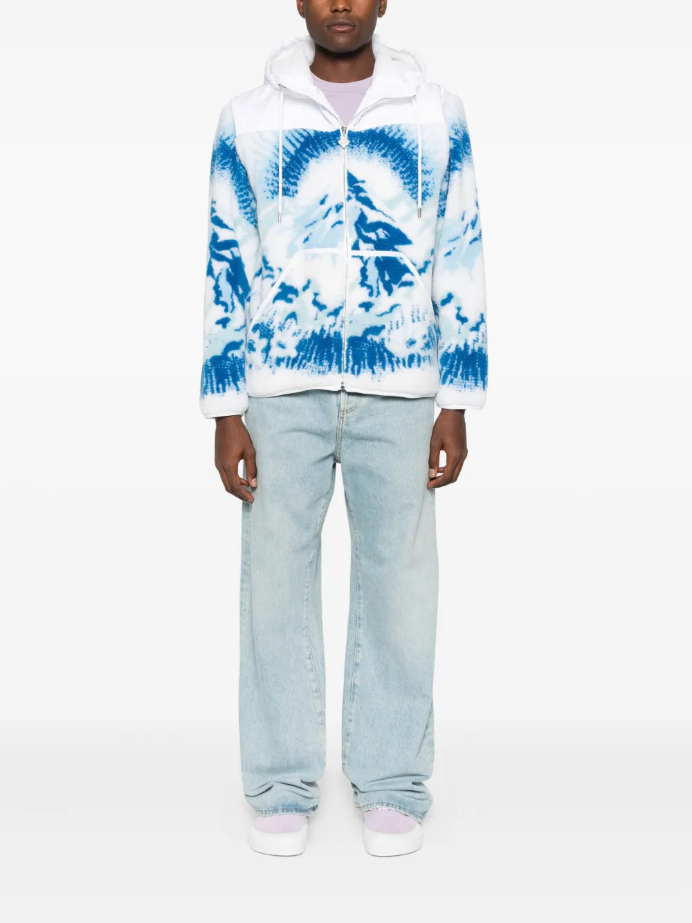 Casablanca graphic-print hooded jacket | Hooded Jackets | Image 2