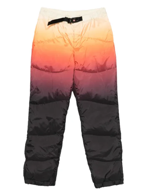 Casablanca ombré-print padded trousers