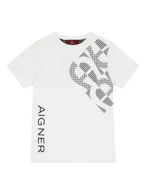 Aigner Kids logo t-shirt
