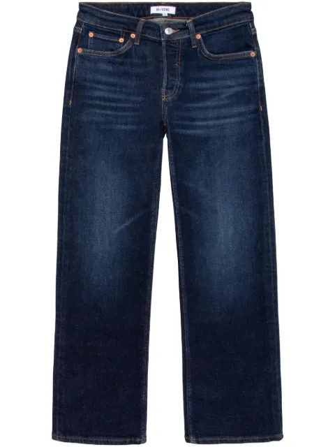 RE/DONE jeans capri con bolsillos