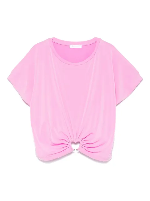 Miss Grant Kids cut-out-heart T-shirt