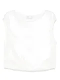 Miss Grant Kids lurex top - Neutrals