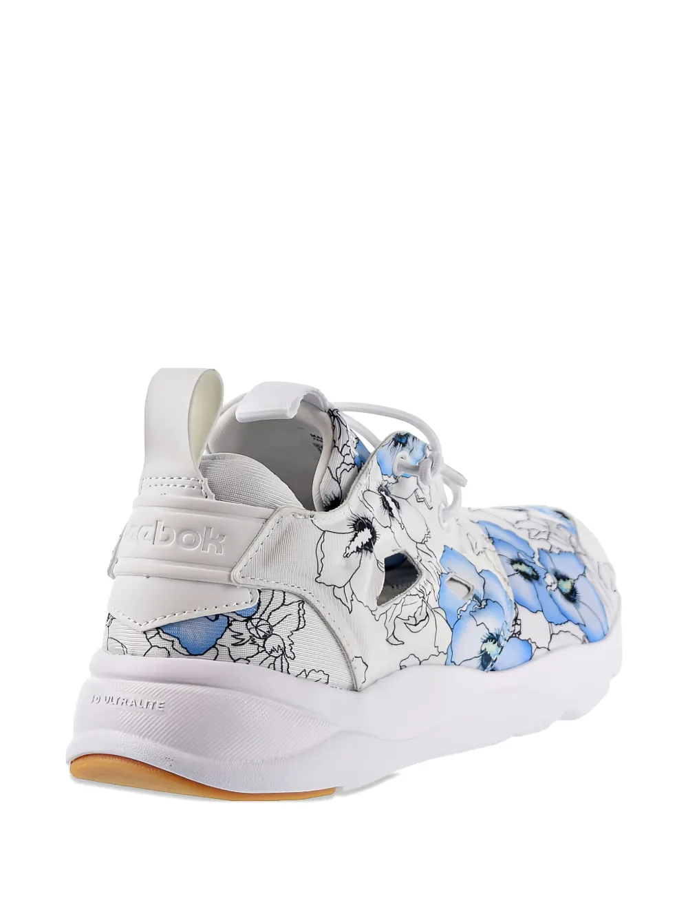 Reebok Furylite Floral Bloom "white" Sneakers In White