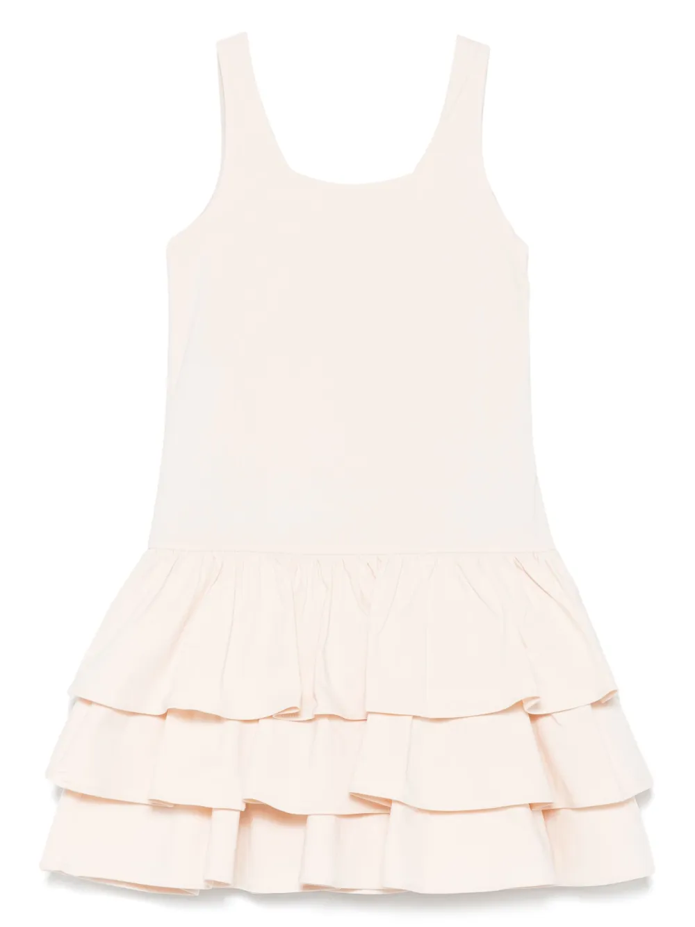 Miss Grant Kids レイヤード ワンピース - ニュートラル Miss Grant Kids レイヤード ワンピース - ニュートラル