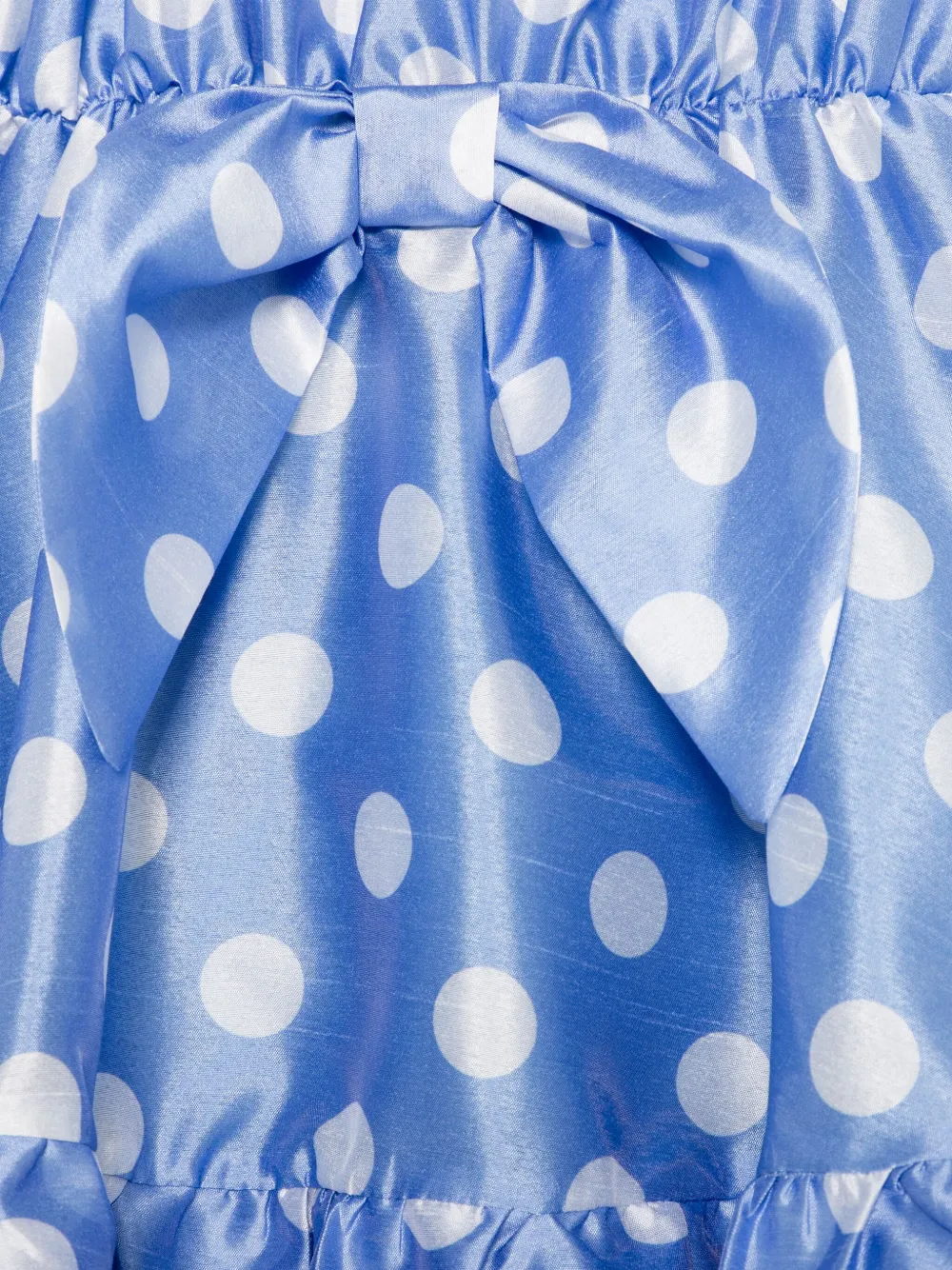 Miss Grant Kids Jurk met stippen Blauw
