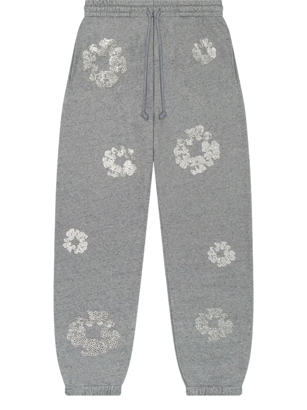 Denim Tears Pantaloni sportivi Swarovski Wreath "Grey" - Grigio