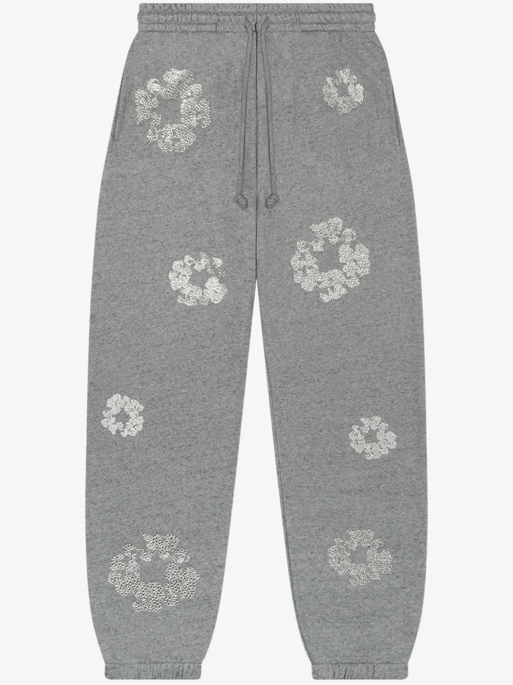 Denim Tears Swarovski Wreath "Grey" track pants | Grey | Image 1