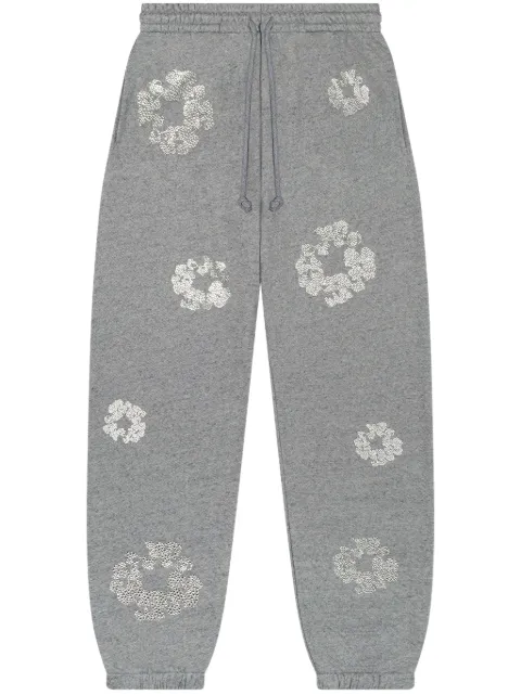 Denim Tears Swarovski Wreath "Grey" track pants