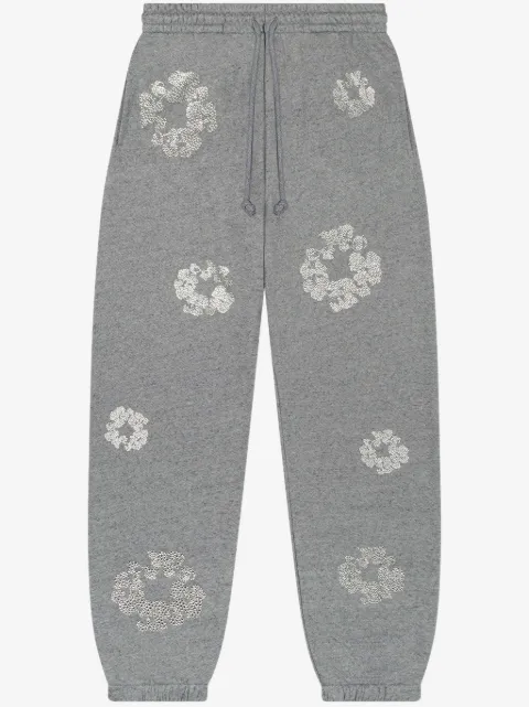 Denim Tears Swarovski Wreath "Grey" track pants