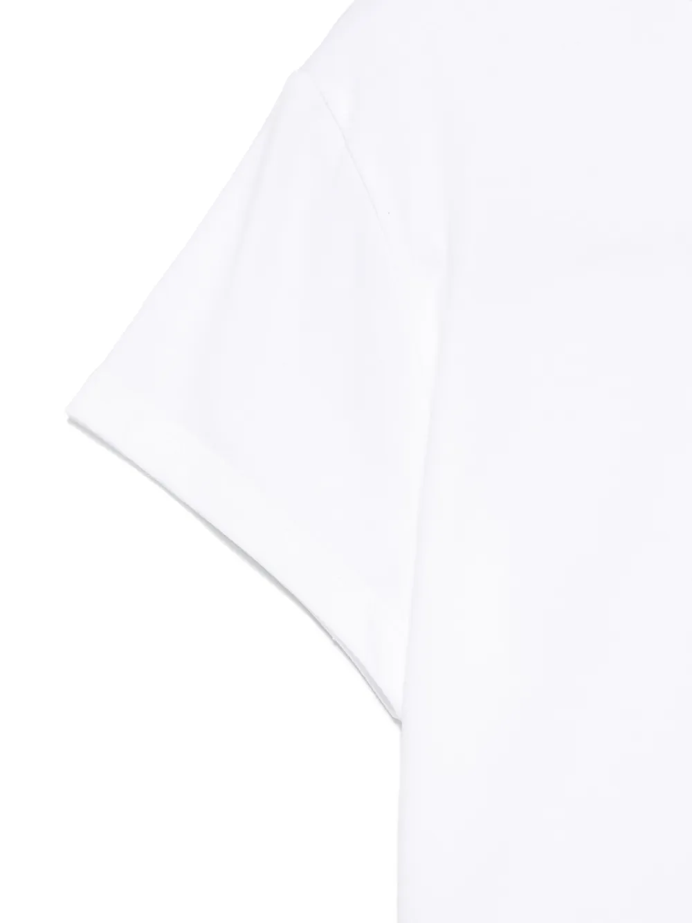 Miss Grant Wave-pattern T-shirt Set (set Of Two) In White