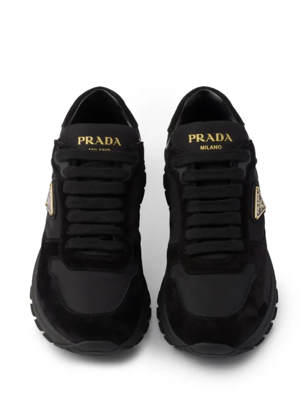Prada Prax 2.0 Sneakers | Black | FARFETCH