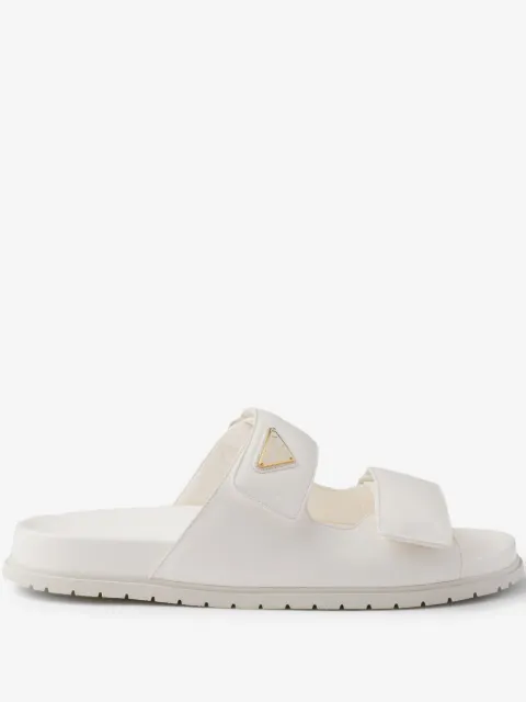 Prada leather slides