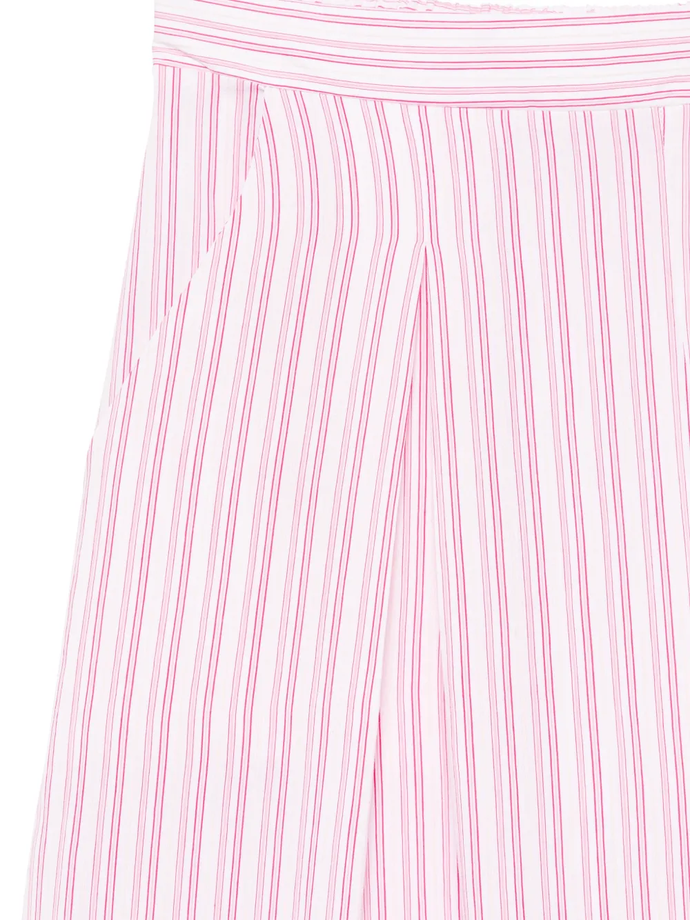 Miss Grant Kids Gestreepte broek Roze