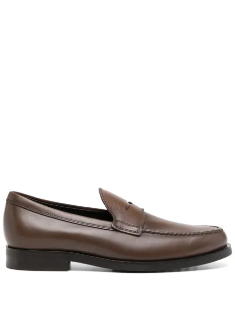 Tod's leather loafers