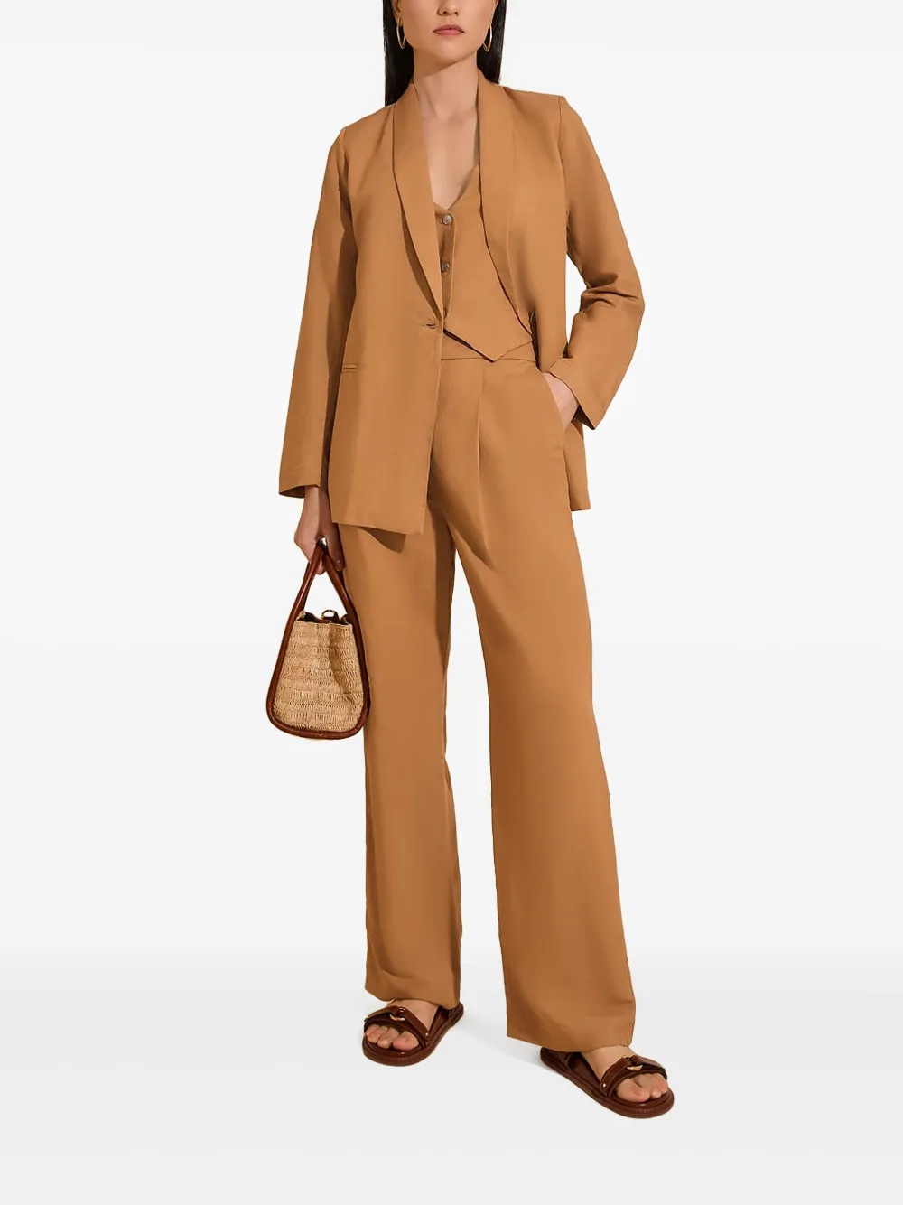 Lenny Niemeyer Calça com detalhe de pregas | Calça social | Image 2