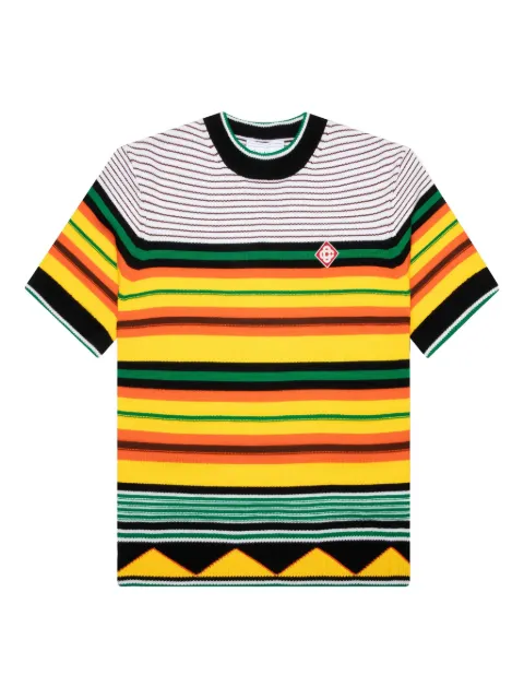 Casablanca striped T-shirt