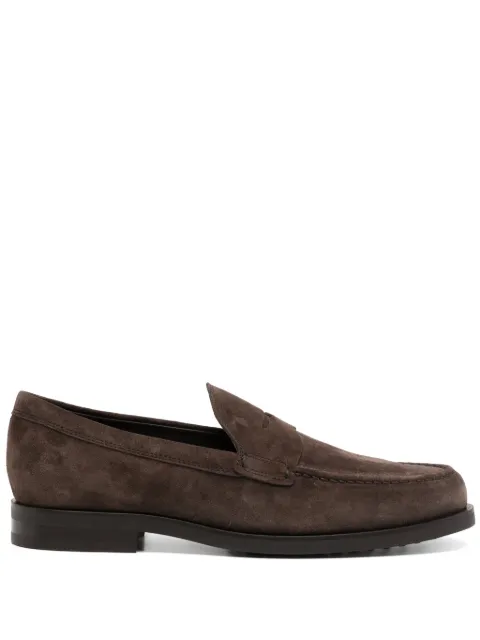 Tod's suede loafers