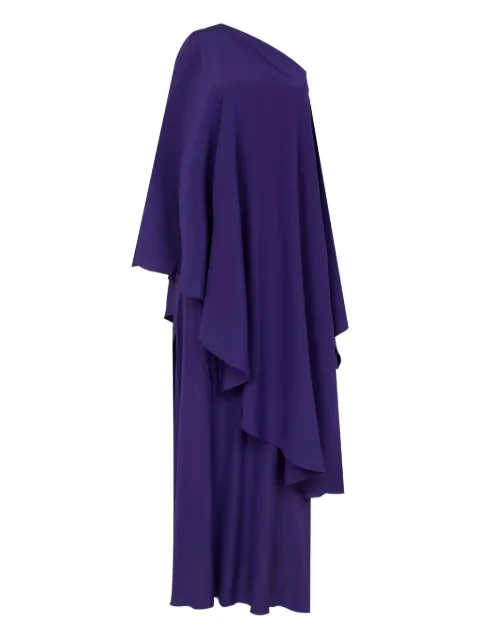 Lenny Niemeyer Vestido longo assimétrico drapeado