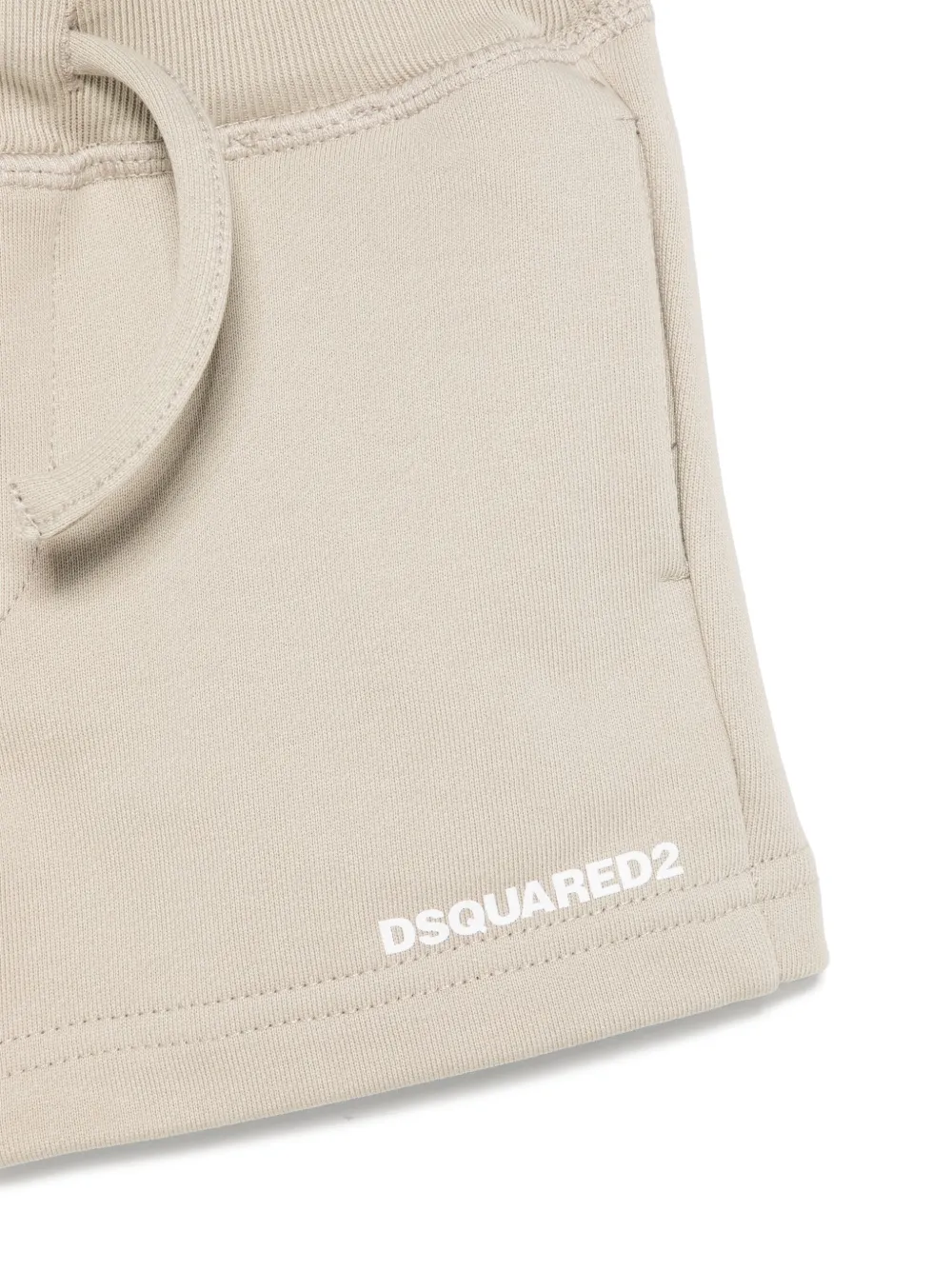 DSQUARED2 LOGO-PRINT SHORTS