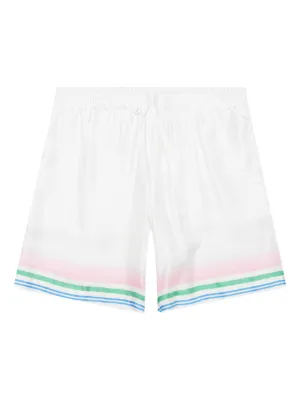 CASABLANCA カーサウェイ スケート シルク ショーツ プリント CASABLANCA カーサウェイ スケート シルク ショーツ プリント