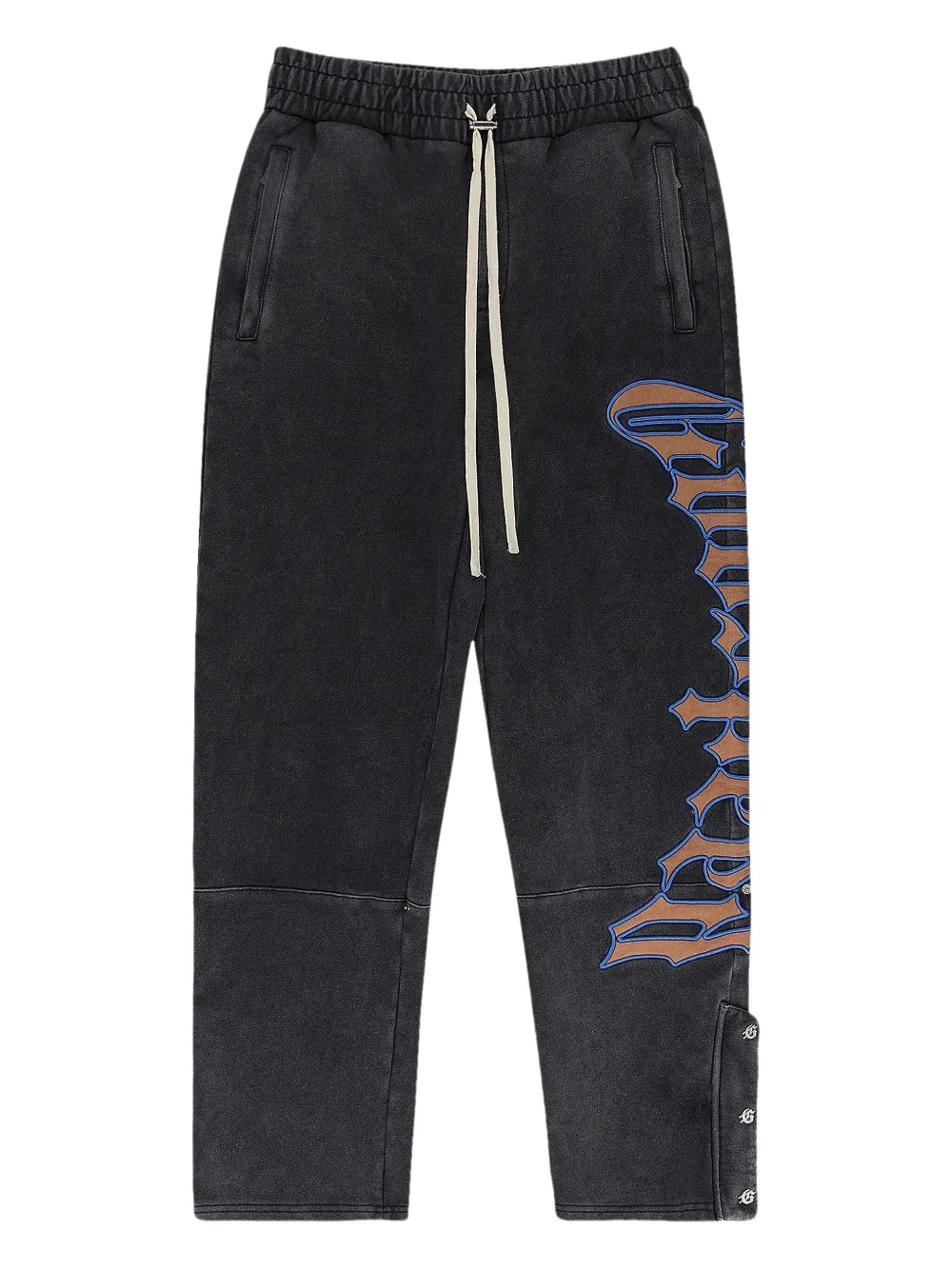 STADIUM GOODS logo-embroidered zip-up tracksuit bottoms Zwart