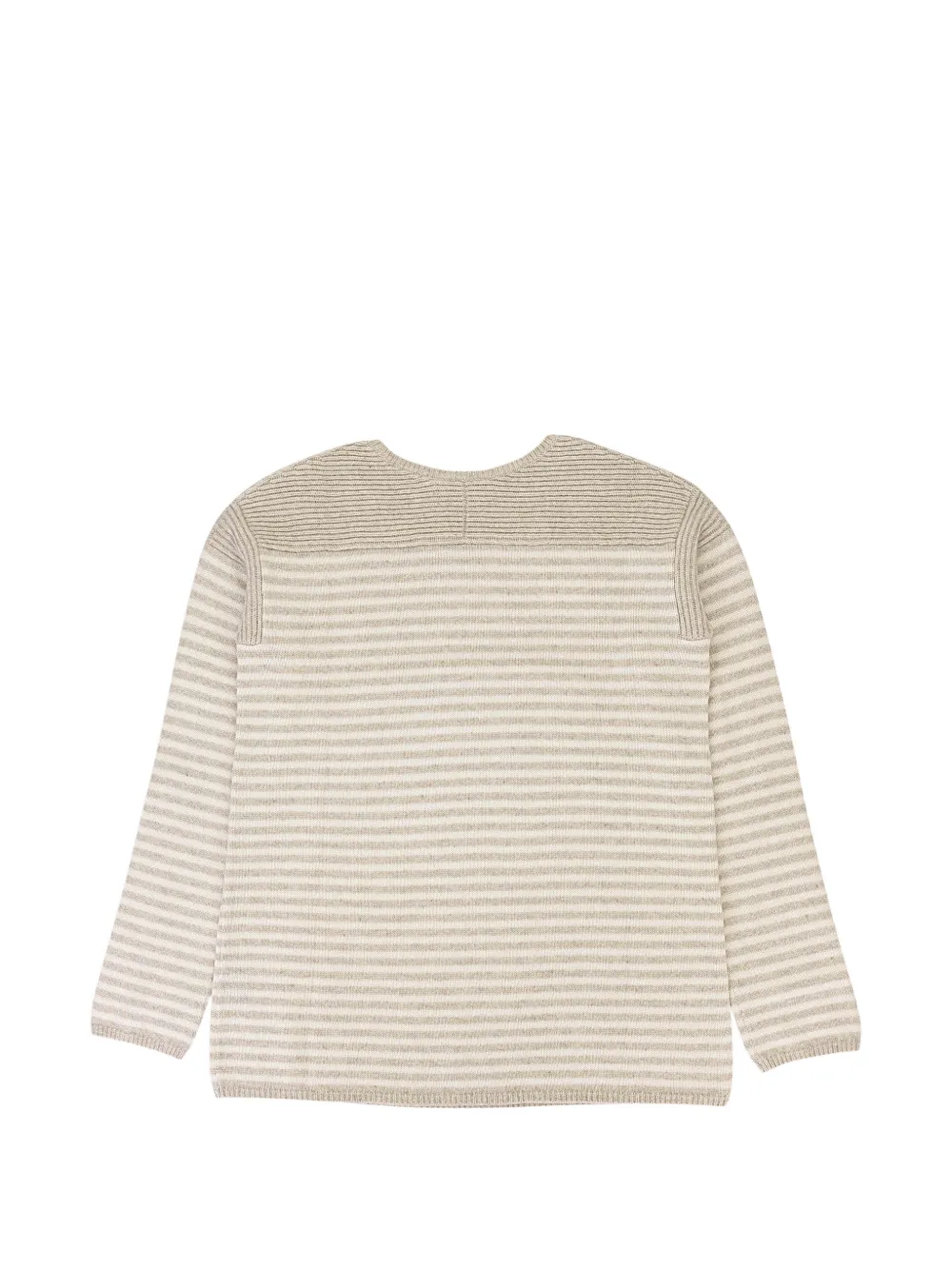  Loro Piana Striped Cashmere Sweater - Neutrals 