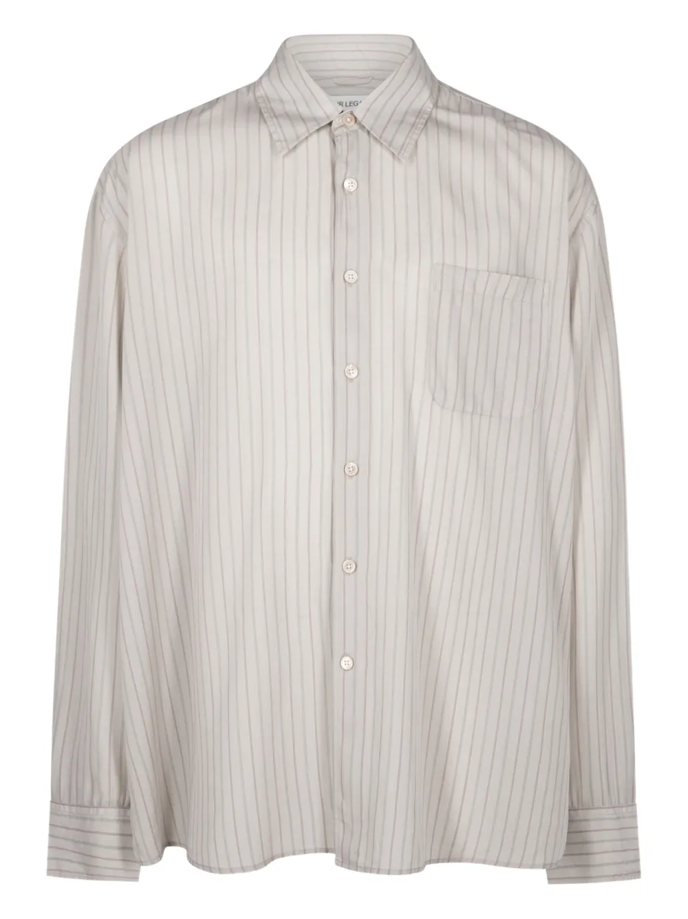 OUR LEGACY camisa Above con rayas estampadas | neutro | Image 1