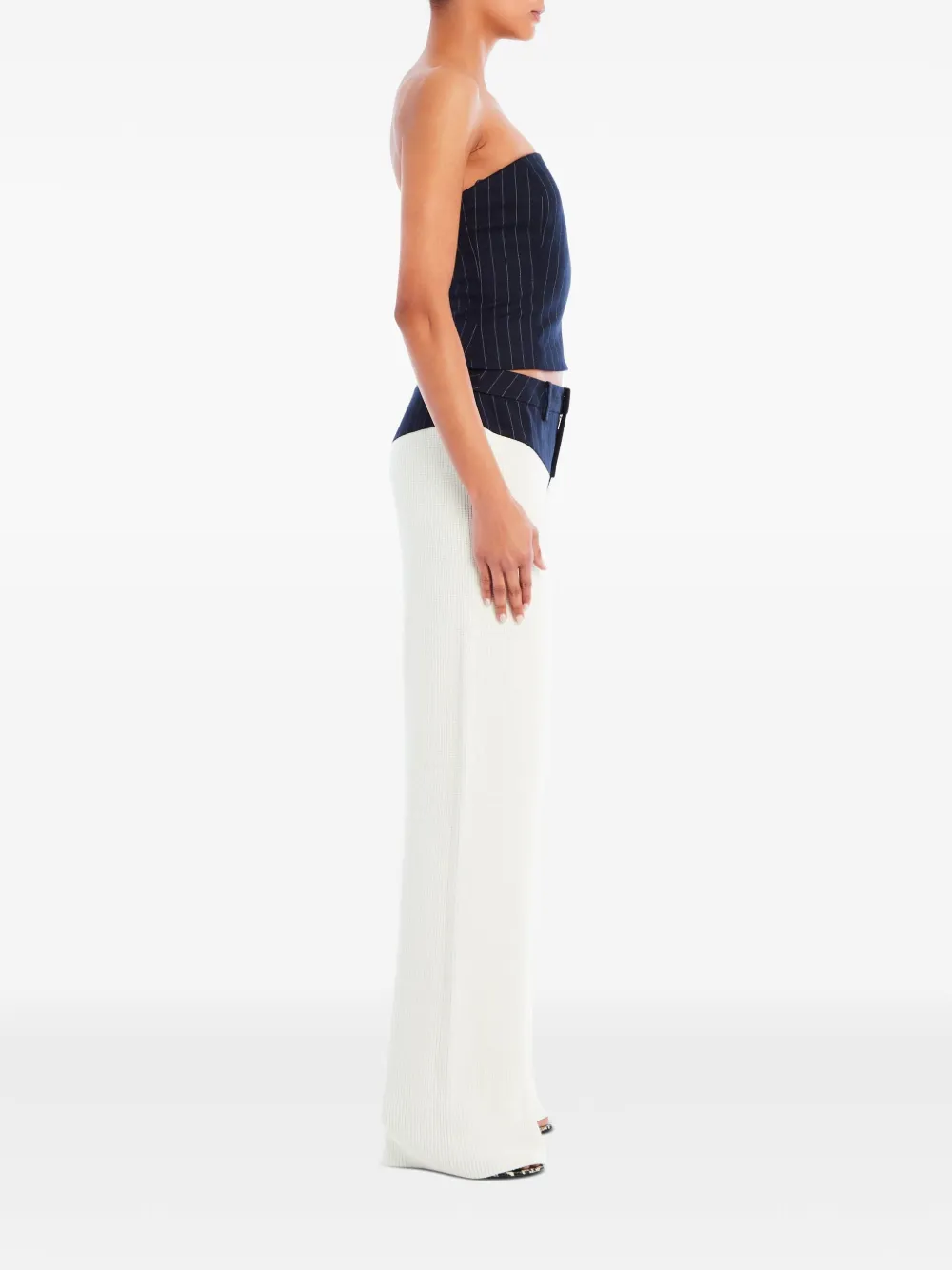Ser.o.ya Bridgette Bustier Top In Blue