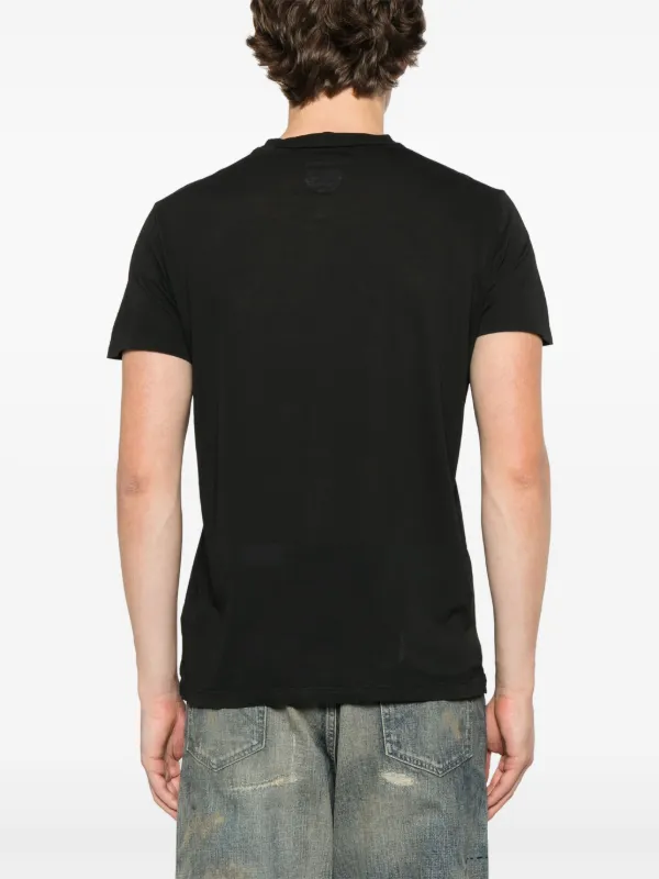 【関税込み】Dsquared2 ブラック College Cigarette Tシャツ DSQUARED2 Cigarette Tシャツ | ブラック | FARFETCH JP