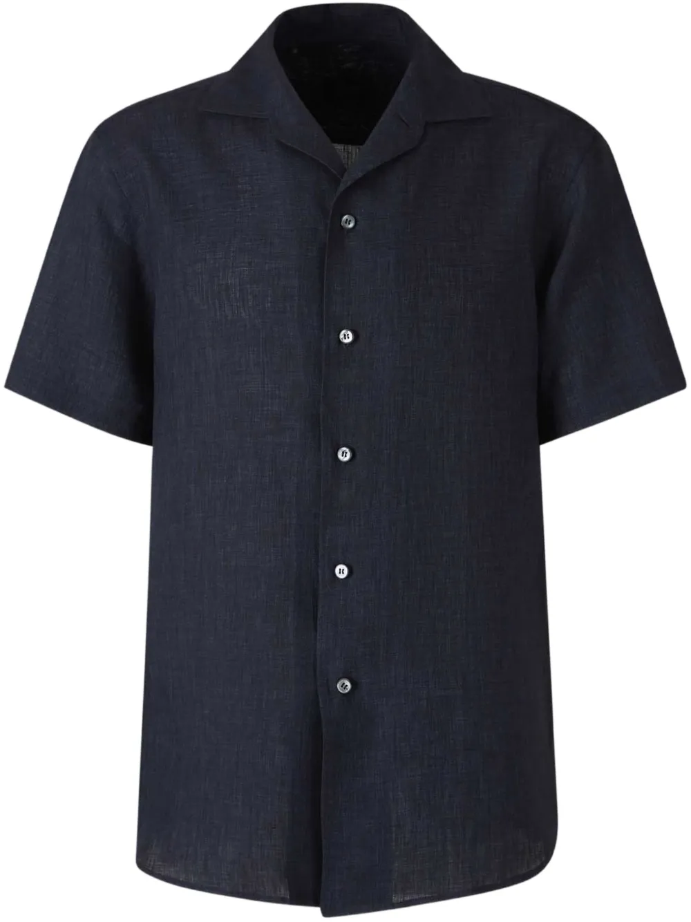 Brioni Linnen overhemd Blauw