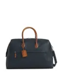 Santoni leather travel bag - Blue