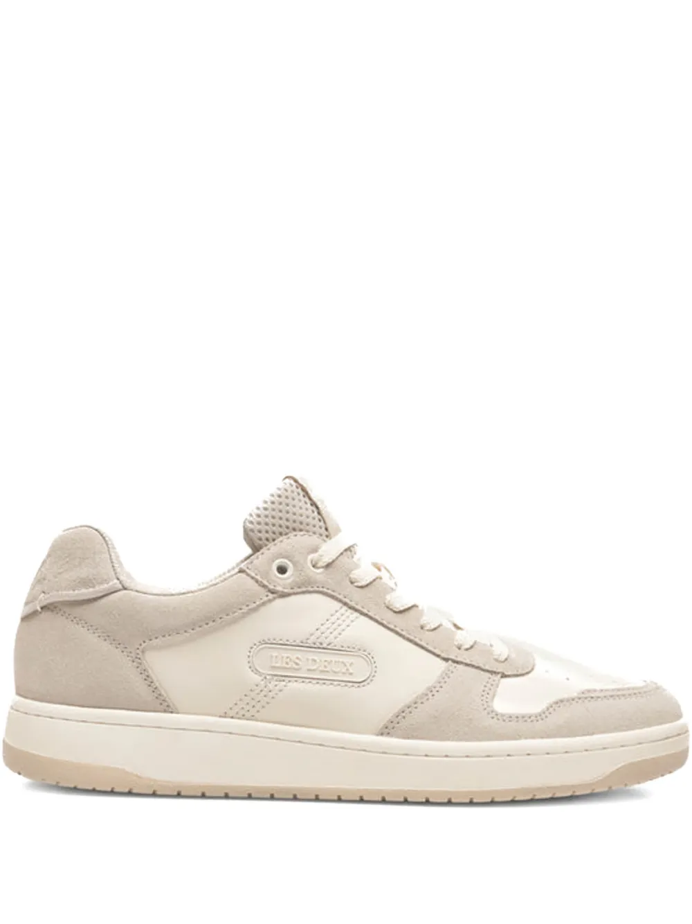 Les Deux perforated panelled sneakers - Toni neutri