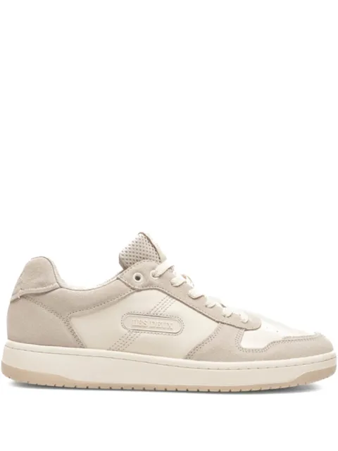 Les Deux perforated panelled sneakers