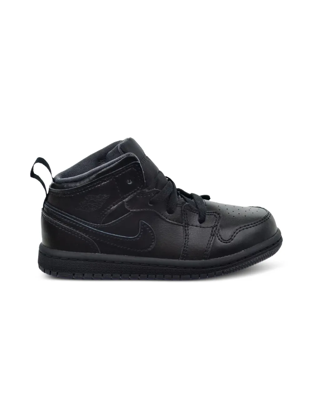 Jordan Kids Air Jordan 1 Mid BT "Black Grey" sneakers