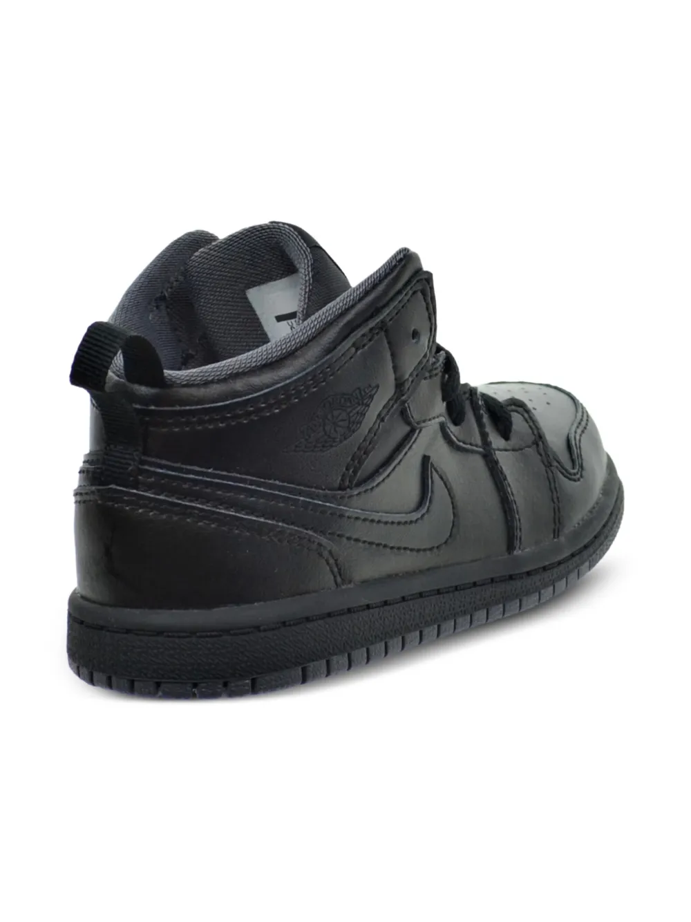 Jordan Kids Air Jordan 1 Mid BT "Black Grey" sneakers