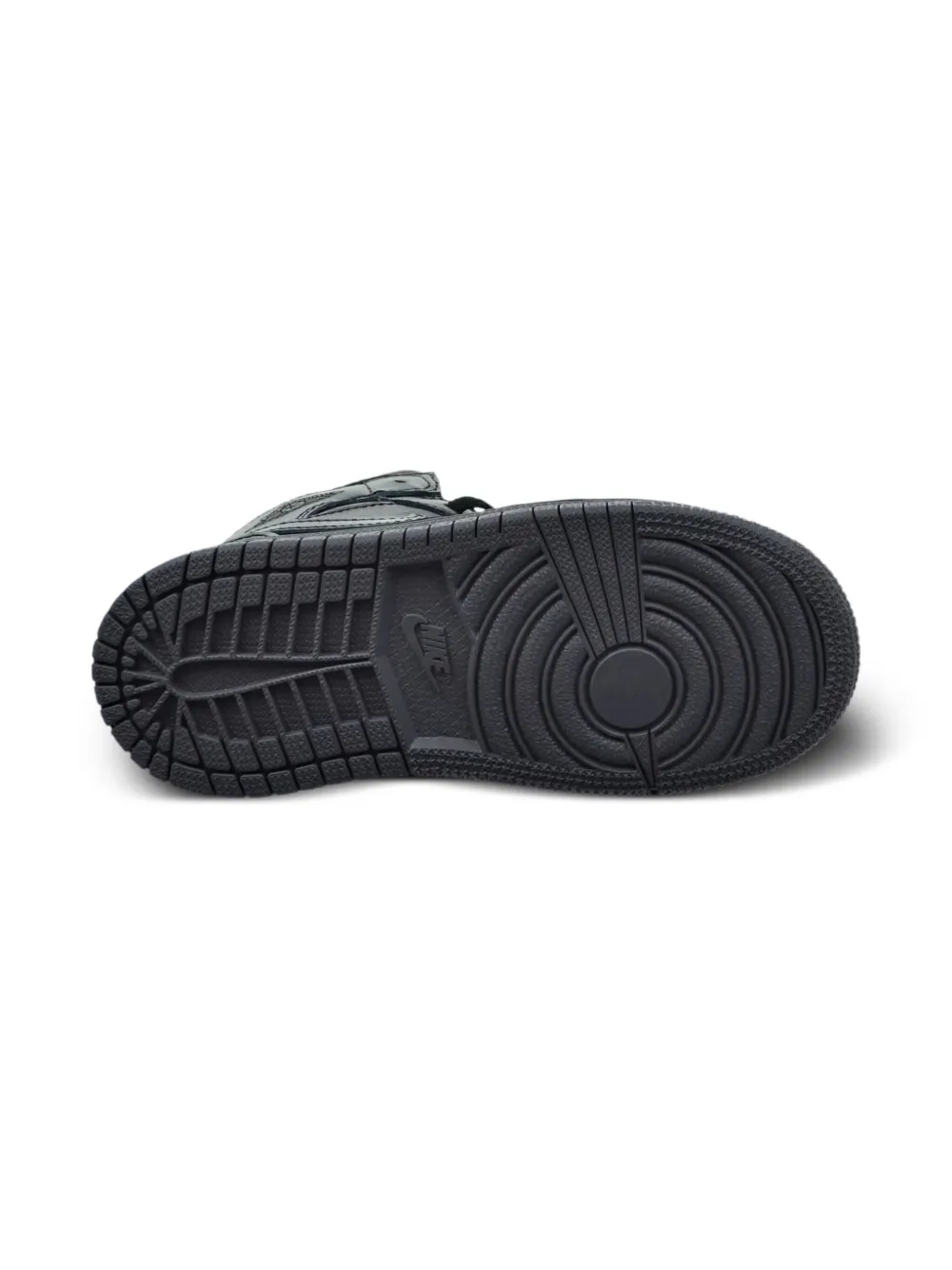 Jordan Kids Air Jordan 1 Mid BT "Black Grey" sneakers