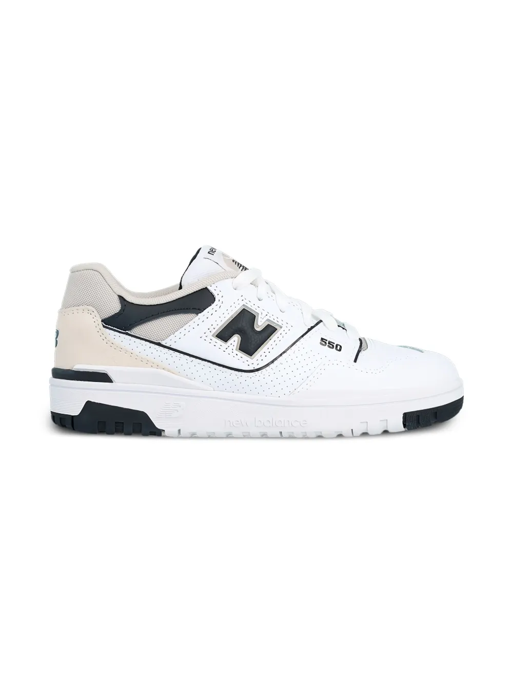 New Balance 550 "White/Black" sneakers | White | Image 1