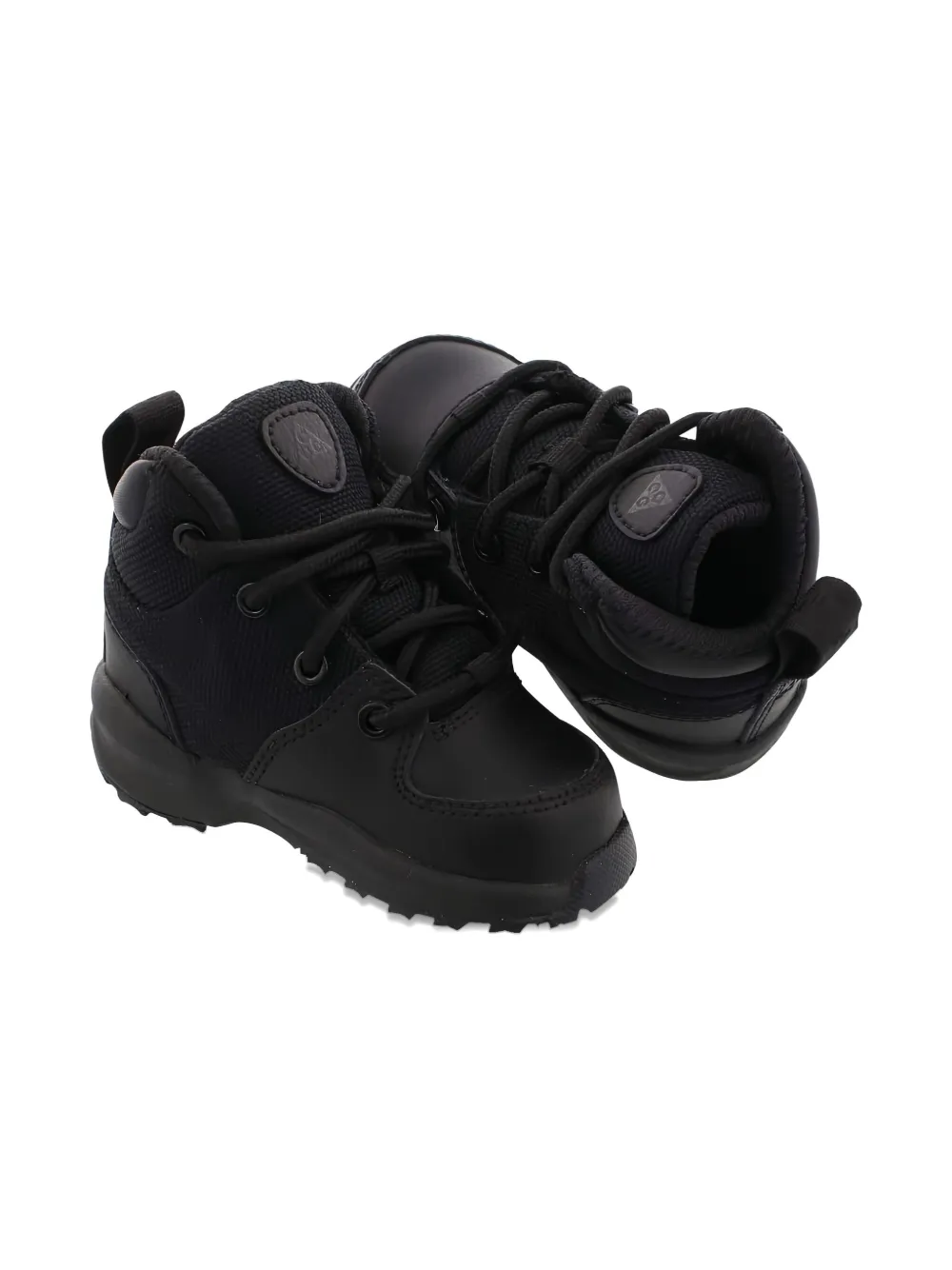 Nike Kids' Acg Manoa Leather Sneakers In Black